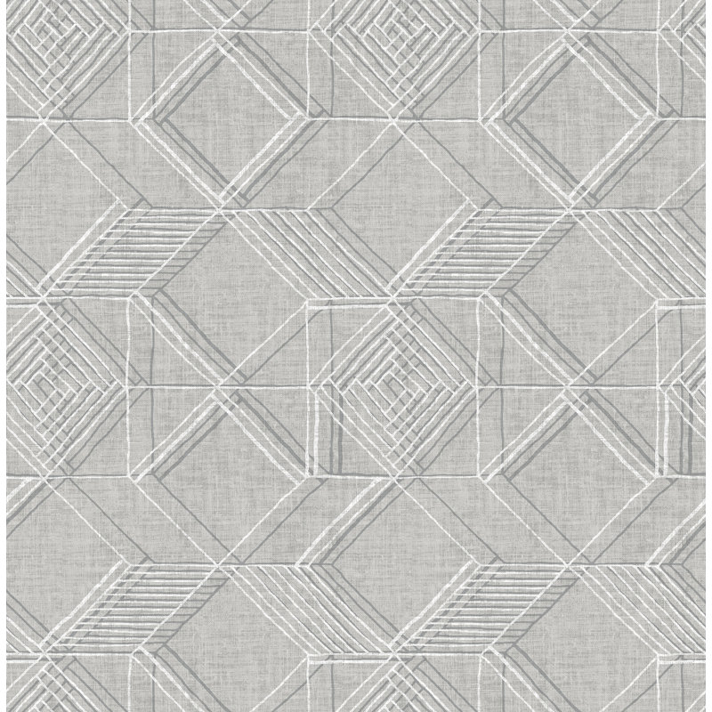 Foundry Select Mya Geometric Wallpaper Wayfair